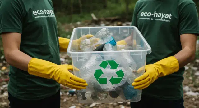 Plastic waste collection